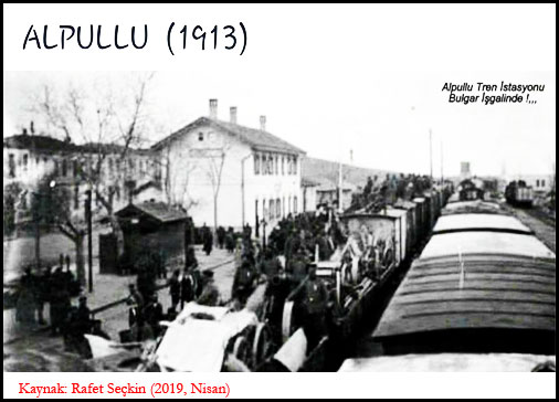 Alpullu tren istasyonu yolcu garı