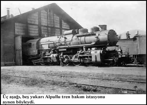 Alpullu, Tren Hangarı, Tren Bakımı